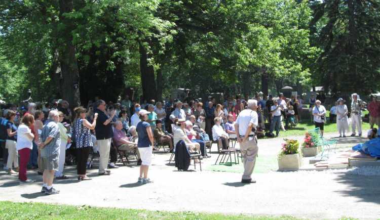 The crowd